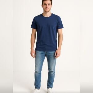 Polo Ralph Lauren Supreme Comfort Men's L Short Sleeve Navy Crew Neck T-Shirt